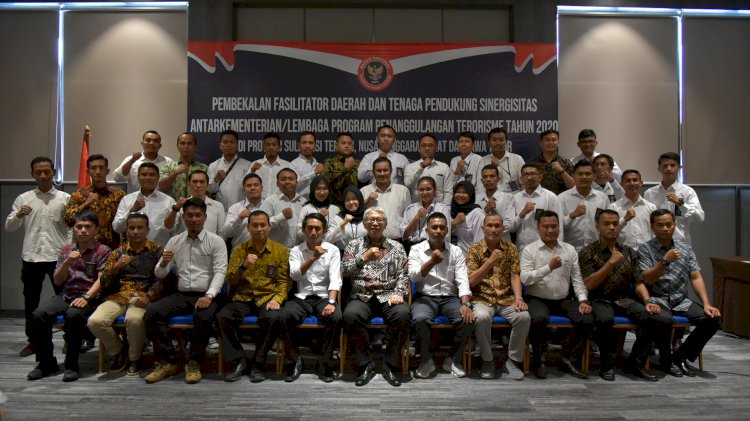 Sestama BNPT Bekali Soft Skill dan Wawasan Kepemimpinan Bagi Fasilitator Daerah Sinergisitas 38 K/L Program Penanggulangan Terorisme di Tahun 2020