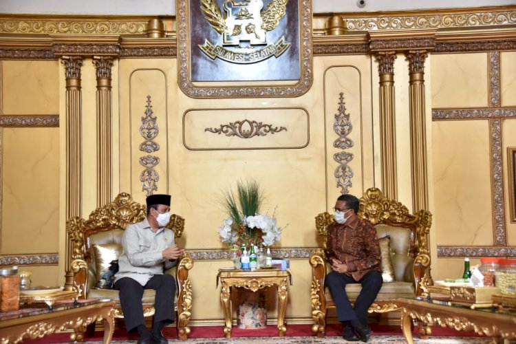 Siap Wujudkan Program Deradikalisasi di Provinsi Sulawesi Selatan, Kepala BNPT Temui Gubernur Sulawesi Selatan