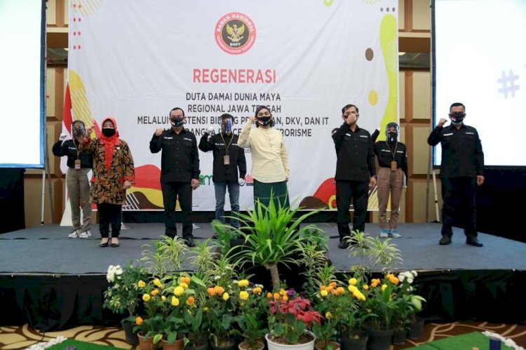 Pusat Media Damai BNPT Berikan Pelatihan Bagi Duta Damai Jateng, Pegiat Narasi Perdamaian di Dunia Maya