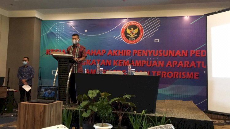 Penyusunan Pedoman Peningkatan Aparatur Dalam Pencegahan Terorisme Masuki Tahap Akhir