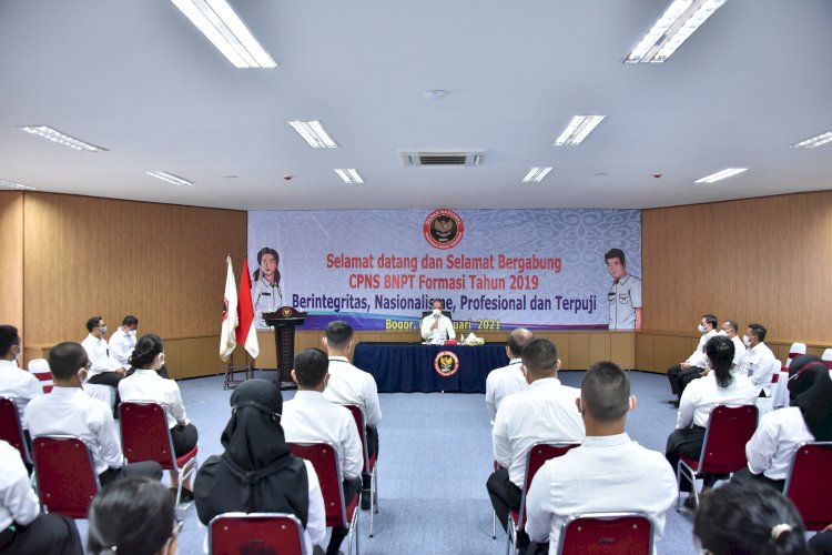 118 CPNS JALANI ORIENTASI DI LINGKUNGAN KERJA BNPT