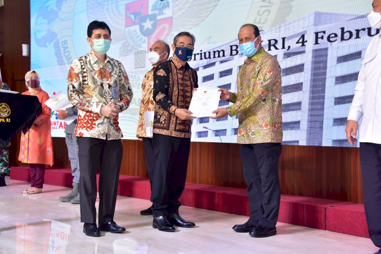 Entry Meeting LK K/L 2020, Kepala BNPT Siap Bantu Proses Audit BPK