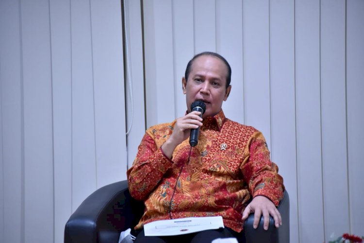 Kepala BNPT Sampaikan Pentingnya Membangun Hubungan dengan Media Massa Dihadapan Pimpinan KPK