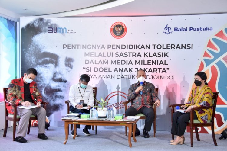 Pentingnya Pendidikan Toleransi Bagi Milenial Melalui Karya Sastra Klasik "Si Doel Anak Jakarta" 