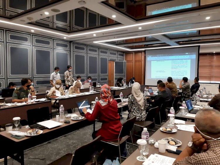 Rapat Penyusunan Perjanjian Kerja Sama Pelatihan Dasar Calon Pegawai Negeri Sipil Badan Nasional Penanggulangan Terorisme