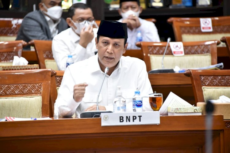 Optimalkan Program Pencegahan, BNPT Usul Tambahan Anggaran Tahun 2022 dalam RDP Ke-II dengan Komisi III DPR