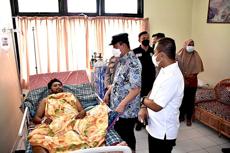 Kunjungi Korban Kejahatan KKB Papua, Boy Rafli : Kita Ingin Papua Damai