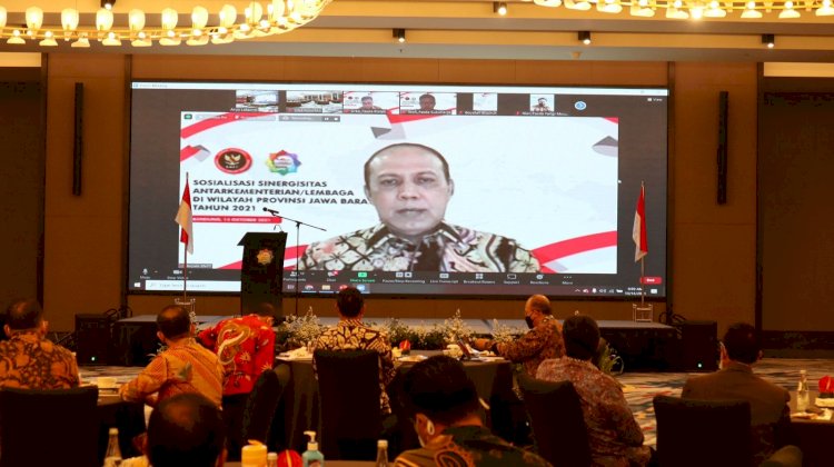 BNPT Gelar Sosialisasi dan Koordinasi Satuan Tugas Sinergisitas AntarKementerian/Lembaga di Wilayah Provinsi Jawa Barat Tahun 2021