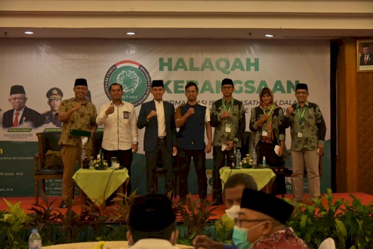 Komitmen Wujudkan Islam Wasathiyah, BNPT Hadiri Halaqah Kebangsaan BPET MUI