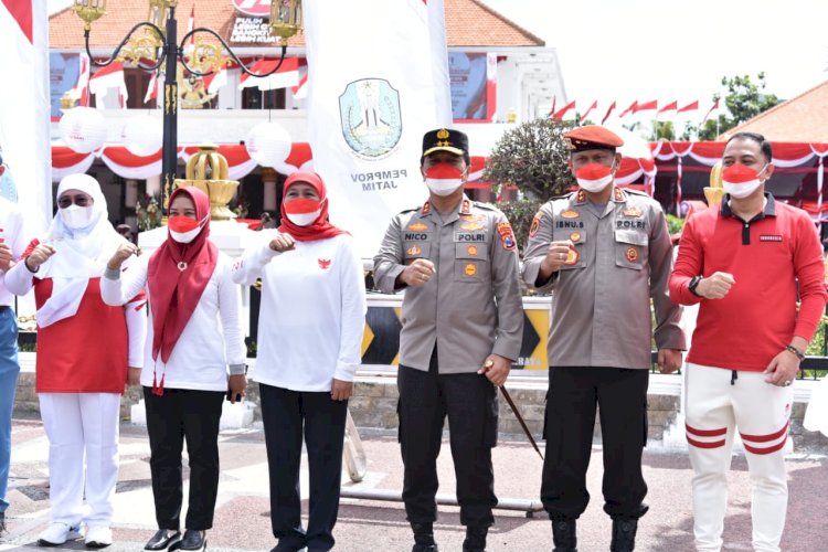 BNPT Ajak Mitra Deradikalisasi Berpartisipasi dalam Gerakan 10 Juta Bendera Merah Putih di Surabaya