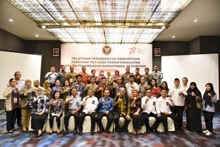 BNPT Dukung Program Penanganan 14 Napiter Sumatera Utara Melalui Peningkatan Kemampuan Petugas Pemasyarakatan