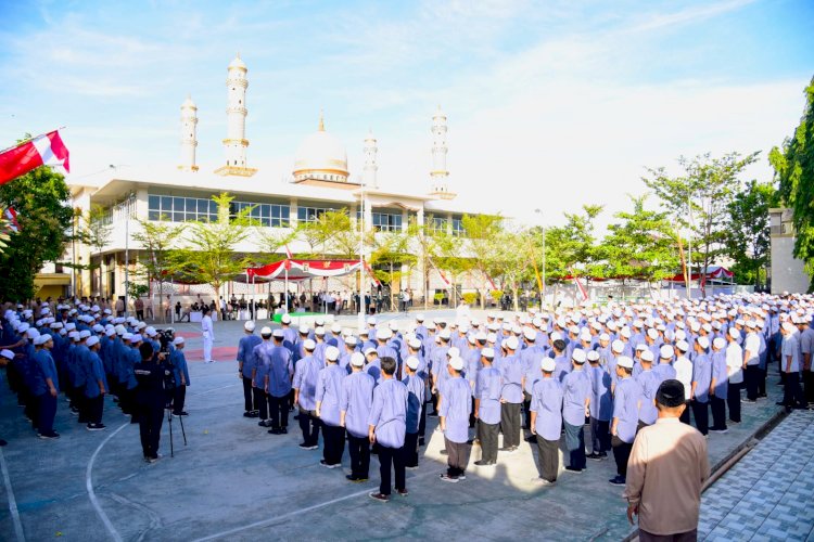 BNPT RI Apresiasi Pondok Pesantren Ngruki Yang Kembali Gelar Upacara Peringatan Kemerdekaan RI