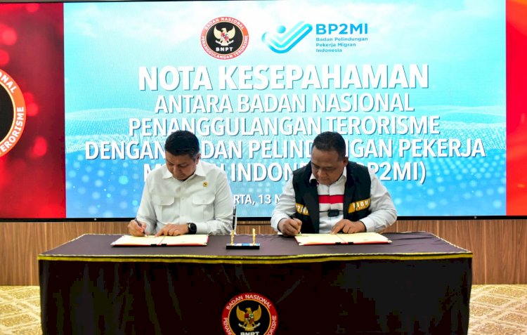 Tingkatkan Kesadaran Pekerja Migran, BNPT-BP2MI Rajut Kerja Sama