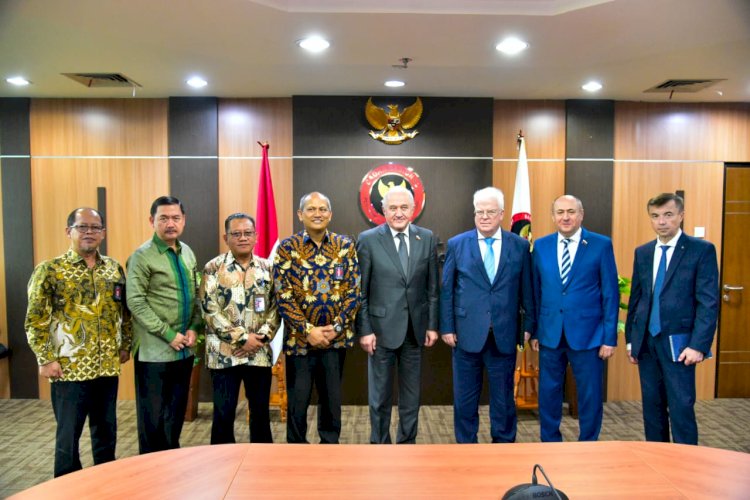 BNPT Kenalkan Program Rencana Aksi Nasional Penanggulangan Terorisme (RAN PE) Kepada Delegasi Rusia