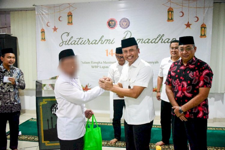 Buka Bersama WBP Lapas IIB Sentul, BNPT Tingkatkan Silahturahmi dalam Rangka Pembinaan dan Deradikalisasi