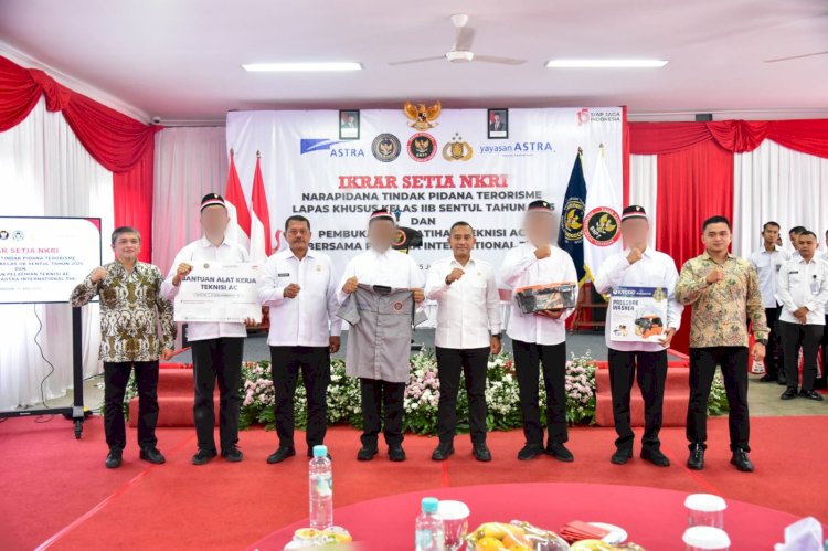 Kolaborasi BNPT, Kementerian Imipas, dan Astra Perkuat Deradikalisasi dan Kemandirian Napiter